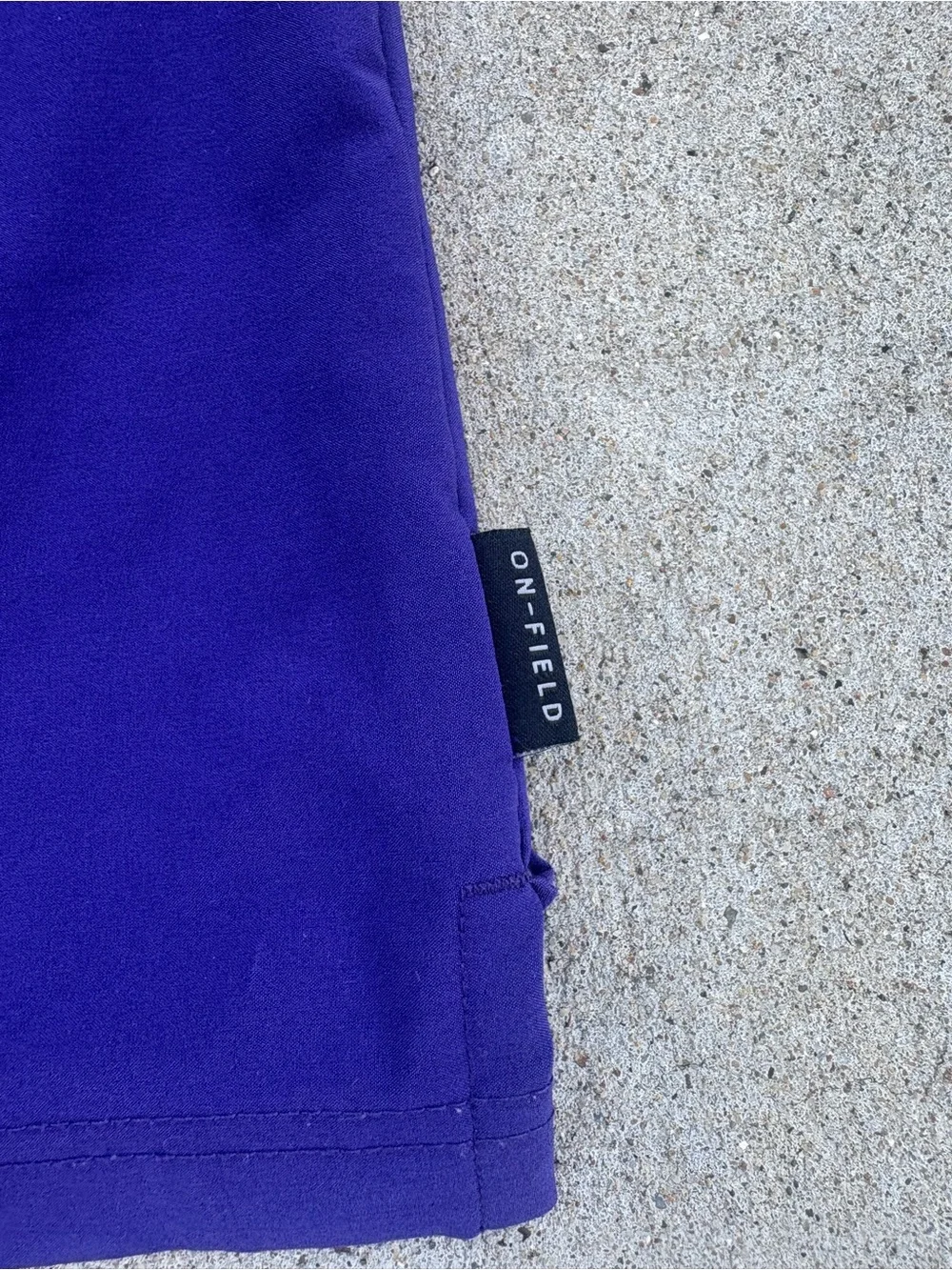 Nike TCU Purple Men's On Field Polo Shirt